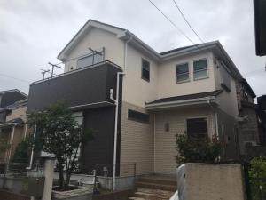 横須賀市M様邸外壁屋根塗装工事①